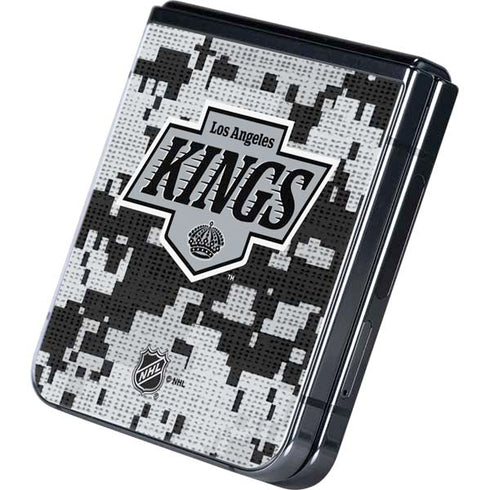 NHL Los Angeles Kings Camo Galaxy Z Flip5 5G Skin